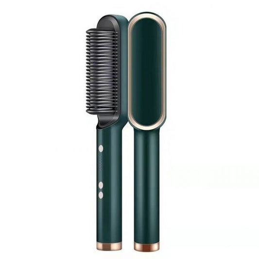Hair Straightener Set Comb Hair Curly Detangling Brush Professional Multifunctional 2 In 1 Fast Heating Anti-Scald Styler